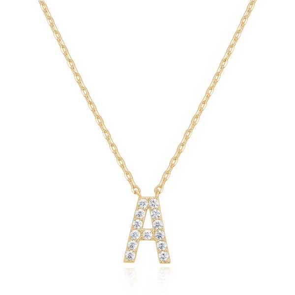 (image for) Initial Letter Pendant Necklace